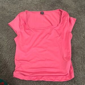 SHEIN  top with ruffles on the sides new